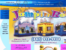 Tablet Screenshot of jbmoonwalk.com